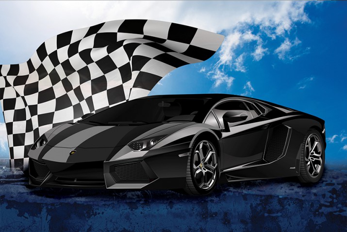 Fototapeta na ścianę tapeta na fizelinie do salonu Auto sportowe 10590 - zdjęcie 2