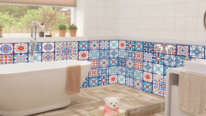 Naklejki na płytki ceramiczne kafle schody 9004 - zdjęcie 2