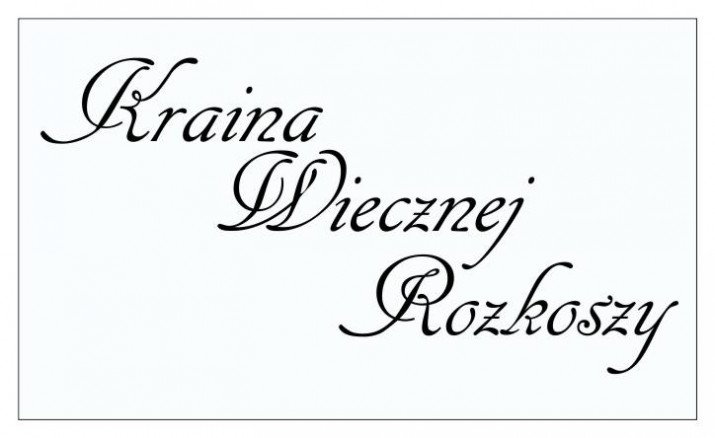 639 Napisy na ścianę naklejka ścienna Kraina wiecznej rozkoszy - zdjęcie 2