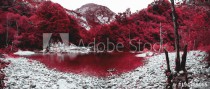 A orillas del estanque rojo. Asturias Naklejkomania - zdjecie 1 - miniatura