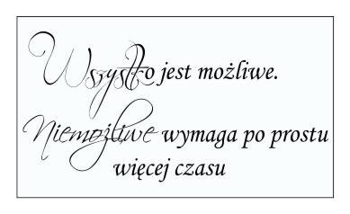 615 Napisy na ścianę naklejka z cytatem Wszystko jest możliwe - zdjęcie 2