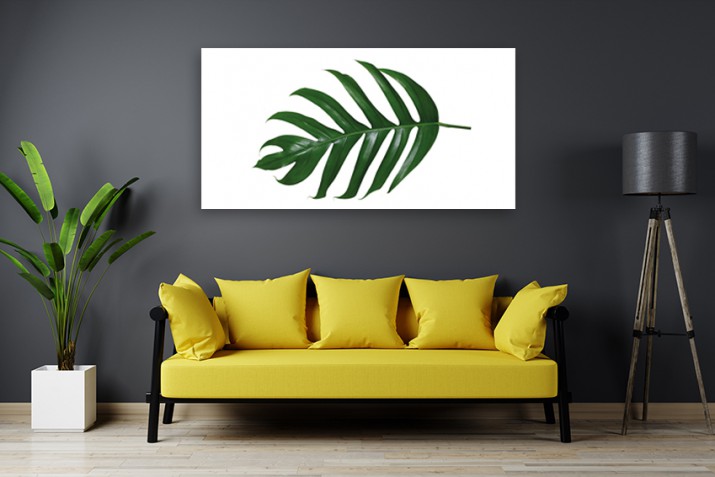 Obraz na ścianę do sypialni salonu monstera 41213 - zdjęcie 3