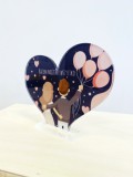 Statuetka serce Walentynki Dzień Zakochanych serce 1 Naklejkomania - zdjecie 2 - miniatura