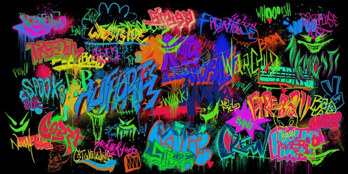 Maskownica mata magnetyczna na grzejnik kaloryfer 302496625 graffiti - zdjęcie 2