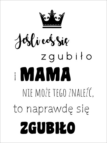 Plakat w ramie na Dzień Mamy 20306 - zdjęcie 2