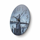 Zegar ścienny Diameter  | Brooklyn Bridge N Naklejkomania - zdjecie 3 - miniatura