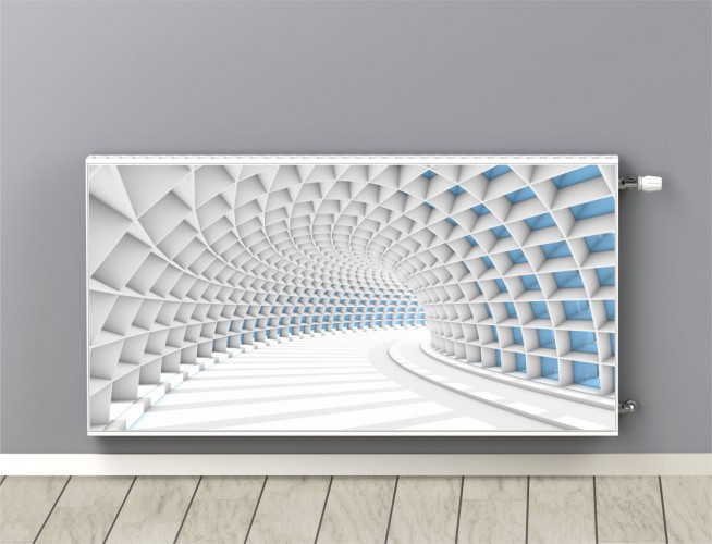Maskownica mata magnetyczna na grzejnik kaloryfer 162300044 tunel 3d