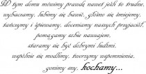 685 Napisy na ścianę naklejki scienne Naklejkomania - zdjecie 2 - miniatura
