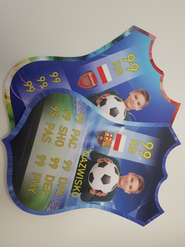Karta zawodnika FUT karty FIFA personalizowane karty piłkarzy wzór 3 - zdjęcie 5