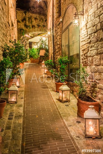 Fototapety na ścianę stare miasto Italy, Umbria 42382 - zdjęcie 3