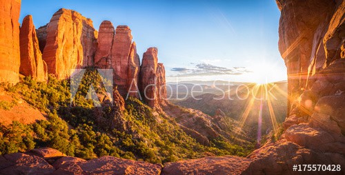 sunset in Sedona - zdjęcie 1