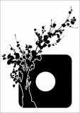Naklejka pod kontakt motyw 1528 drzewko Naklejkomania - zdjecie 1 - miniatura
