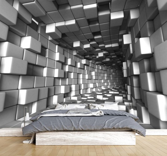 Fototapety Fotapeta na ścianę 3d tunel do sypialni 112285229