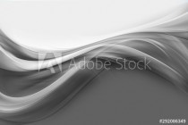 Abstract flow dark grey waves background Naklejkomania - zdjecie 1 - miniatura