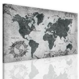 Tablica korkowa z mapą świata 41091 Naklejkomania - zdjecie 1 - miniatura