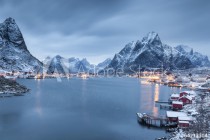 Reine auf den Lofoten, Norwegen Naklejkomania - zdjecie 1 - miniatura
