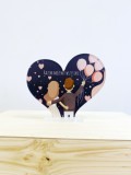 Statuetka serce Walentynki Dzień Zakochanych serce 1 Naklejkomania - zdjecie 1 - miniatura