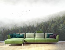 Fototapety ścienne las w mgle 10796 Naklejkomania - zdjecie 1 - miniatura