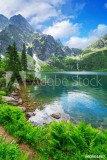 Eye of the Sea lake in Tatra mountains, Poland Naklejkomania - zdjecie 1 - miniatura