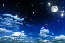 Parawany ozdobne parawan dekoracyjny 3-częściowy niebo nocą 168969246 Naklejkomania - zdjecie 2 - miniatura