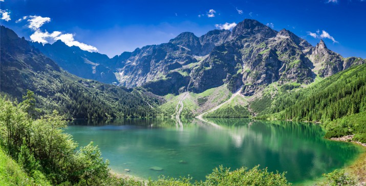 Fototapety ścienne 127508057 góry morskie oko - zdjęcie 2