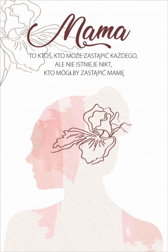 Tabliczka drewniana ozdobna prezent Dzień Mamy 43001 - zdjęcie 2