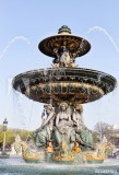 Fountain in Paris park Naklejkomania - zdjecie 1 - miniatura