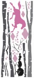 Naklejka ścienna dla dzieci-  brzozy, las 7112 Naklejkomania - zdjecie 2 - miniatura