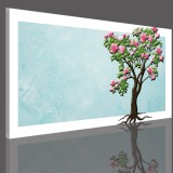 Obraz na ramie płótno canvas- obraz do sypialni drzewo 5142 Naklejkomania - zdjecie 2 - miniatura