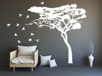 Naklejki na ścianę ścienne na ściany naklejka dekoracyjna ścienna, drzewo  9542 Naklejkomania - zdjecie 1 - miniatura