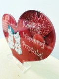 Statuetka serce Walentynki Dzień Zakochanych Miłość serce 4 Naklejkomania - zdjecie 3 - miniatura