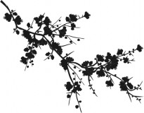 naklejka ścienna , kwiat 194 Naklejkomania - zdjecie 2 - miniatura