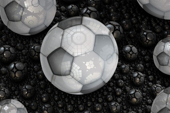 Fototapety Fotapeta sport 10158 Tapeta na fizelinie piłka nożna tapeta piłkarska - zdjęcie 2
