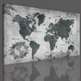 Tablica korkowa z mapą świata 41091 Naklejkomania - zdjecie 2 - miniatura
