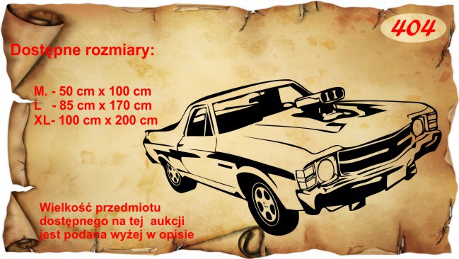 Naklejka dekoracyjna na ścianę 404 - zdjęcie 2