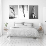 Obrazy na ścianę sypialni, salonu minimalistyczne, balet 20261 Naklejkomania - zdjecie 2 - miniatura