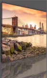 Obrazy jednoczęściowe- most, Nowy Jork 521 Naklejkomania - zdjecie 3 - miniatura