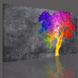 Obraz na ramie płótno canvas- obraz do sypialni drzewo, niebo 5144 Naklejkomania - zdjecie 2 - miniatura
