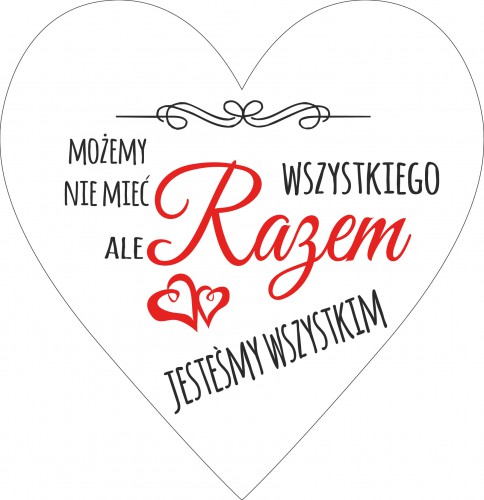 Tabliczki drewniane 60016 Możemy nie mieć wszystkiego... - zdjęcie 2