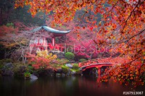 Daigo-ji temple in autumn Naklejkomania - zdjecie 1 - miniatura