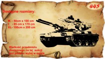 Naklejka dekoracyjna na ścianę, czołg  445 Naklejkomania - zdjecie 2 - miniatura