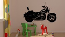 Naklejka dekoracyjna na ścianę, motor 417 Naklejkomania - zdjecie 1 - miniatura