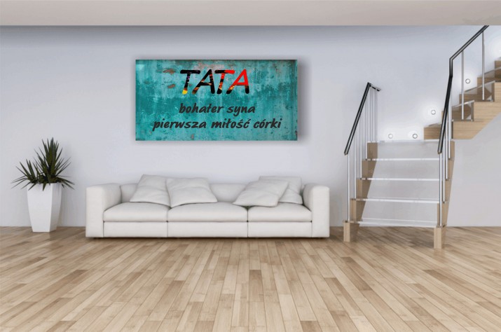 Obraz na ramie płótno canvas cytat- dm2 - zdjęcie 2