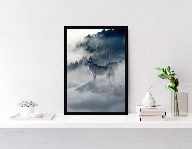 Plakat mgła wilk 61185 - zdjęcie 2