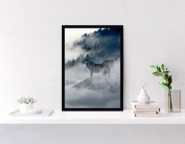 Plakat mgła wilk 61185 Naklejkomania - zdjecie 2 - miniatura