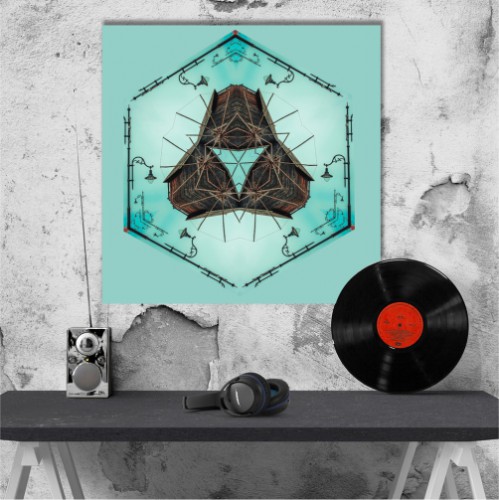 Obraz na płótnie- Rozeta 17978