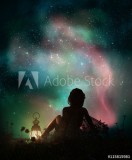 Under the Starry Sky, 3d CG Naklejkomania - zdjecie 1 - miniatura