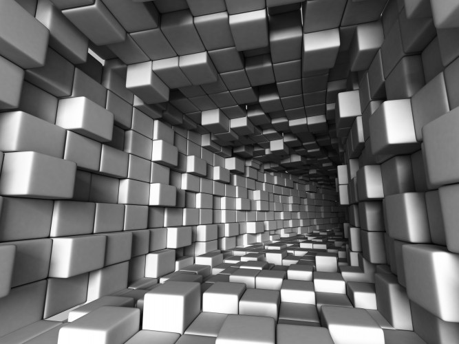 Fototapety Fotapeta na ścianę 3d tunel do sypialni 112285229 - zdjęcie 2