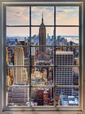 Naklejka na ścianę, dziura 3D okno miasto Nowy Jork 3533 Naklejkomania - zdjecie 2 - miniatura