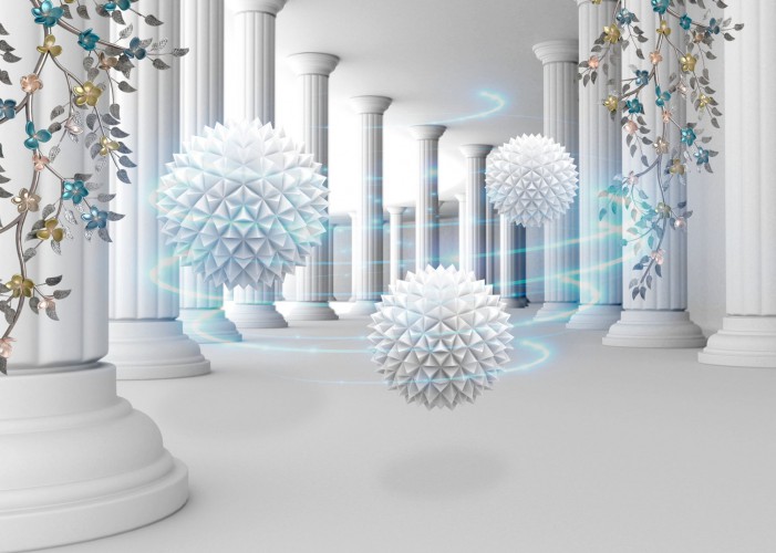 Fototapety na ścianę 3d tunel kule 10802 - zdjęcie 2
